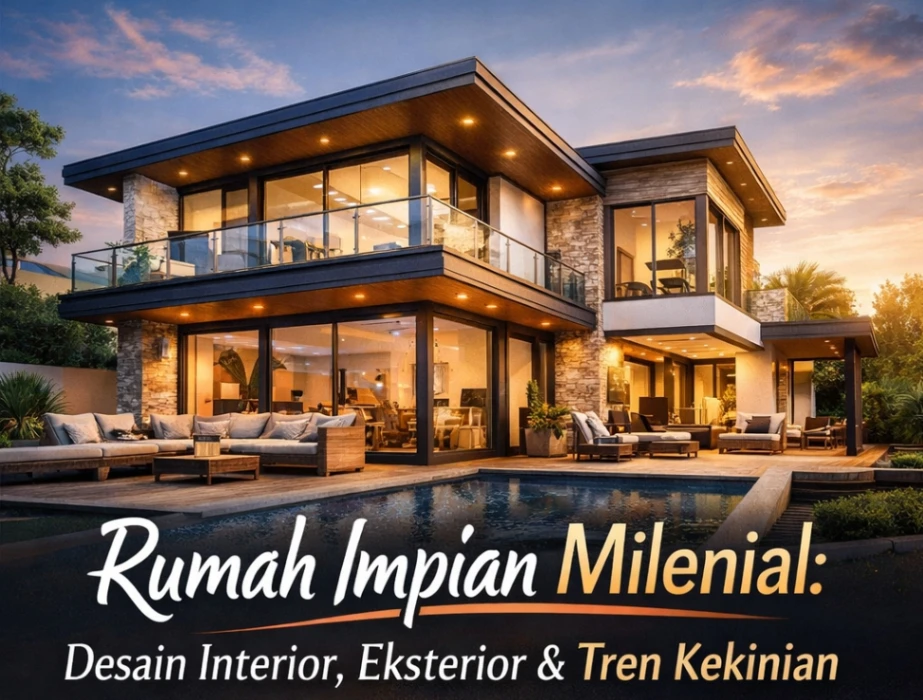 Rumah Impian Milenial: Desain Interior, Eksterior & Tren Kekinian ...