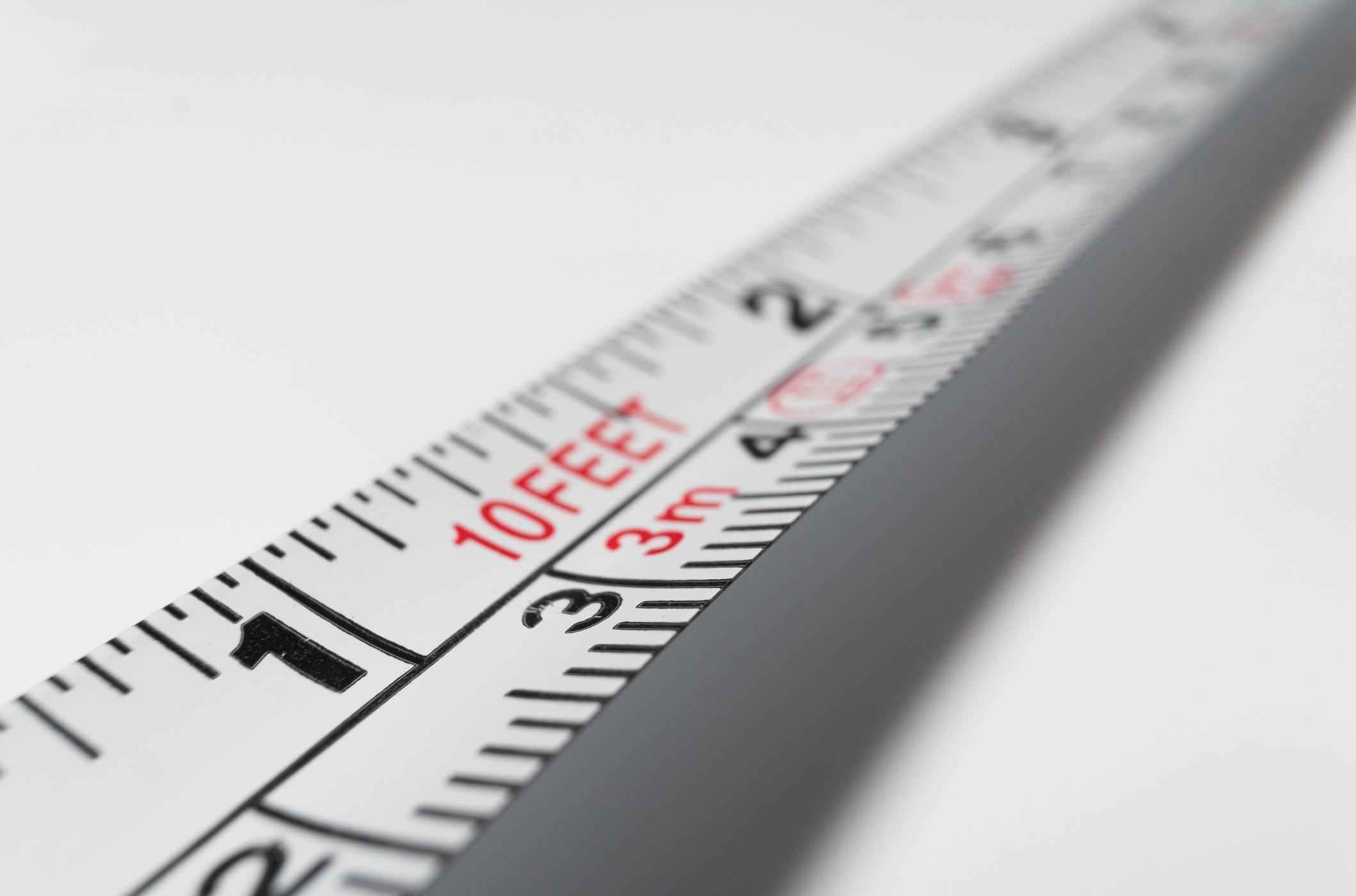 WH ruler 2 feet circumference ruler