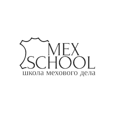 Логотип Школа мехового и кожаного дела Mex School