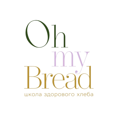 Логотип Школа здорового хлеба Oh My Bread