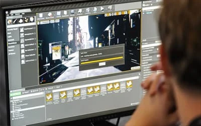 Логотип Профессия Middle-разработчик на Unreal Engine 4