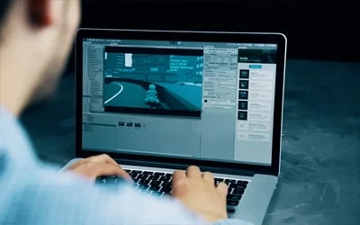 Логотип Middle-разработчик игр на Unity