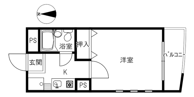 Lasting野町の間取り