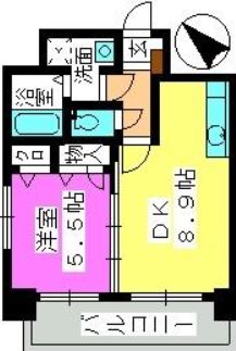 コンフォール博多駅南の間取り