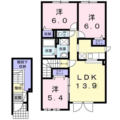 花水木の間取り