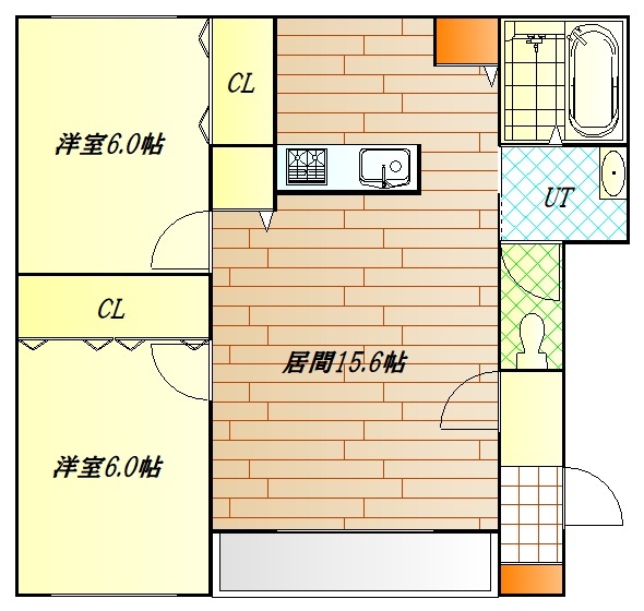 アルグレース豊岡の間取り