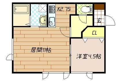 コンフォールポピーの間取り