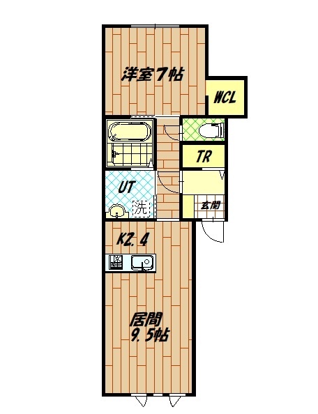 豊岡15-6新築の間取り