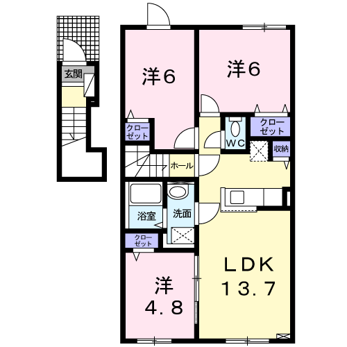 セプテット2の間取り