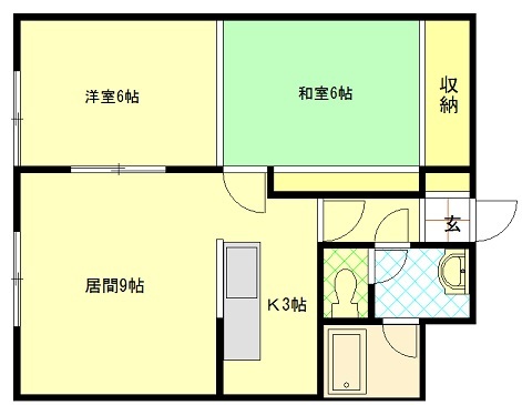 グランデ緑町の間取り