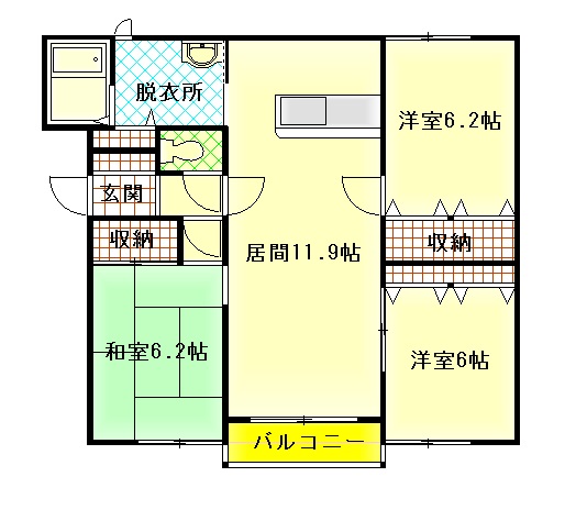 E21ユーメスの間取り