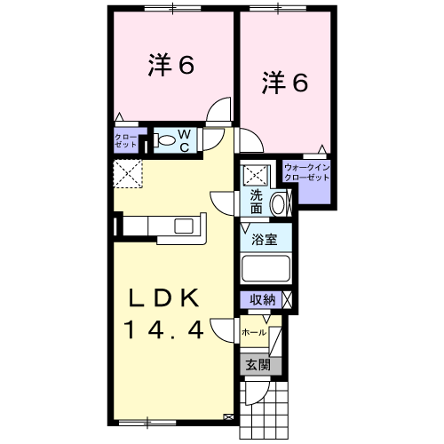 セプテット6の間取り