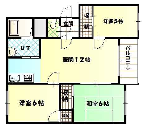 ファミール東光の間取り