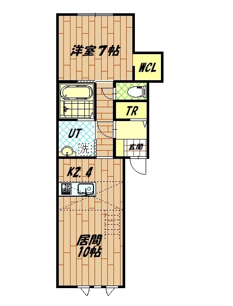 豊岡15-6新築の間取り