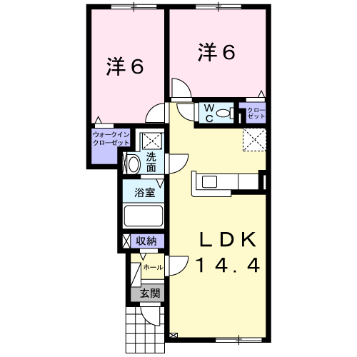 ティグレの間取り