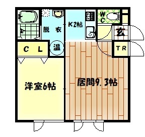 アイリス61の間取り