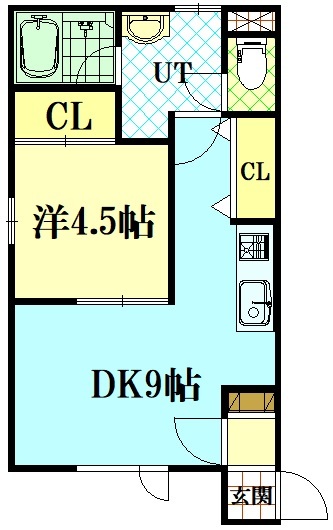 セレーノ旭町の間取り