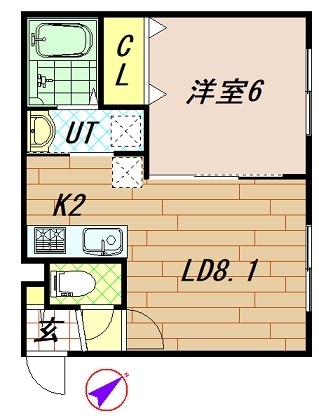 SHERATON旭川駅前の間取り