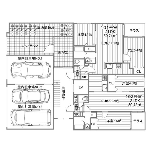 建物エントランス