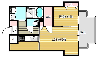 ＳＨＵＮＫＩ江戸堀の間取り