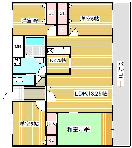 ルミナ21の間取り