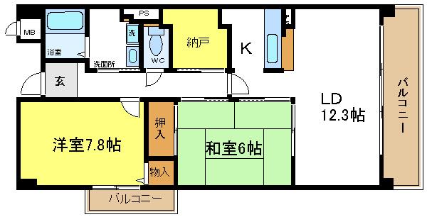 ラ・ソラーナの間取り