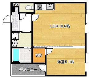 フジパレス平野2番館の間取り