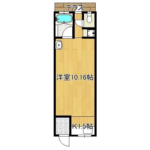 大阪府八尾市竹渕1丁目（一戸建）の賃貸物件の間取り