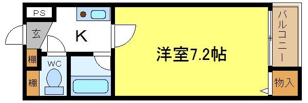 エレガントコーポラスの間取り