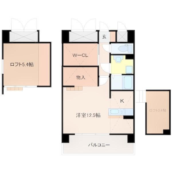 アルテマイスターカサミラの間取り