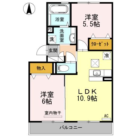 リアントゥールの間取り