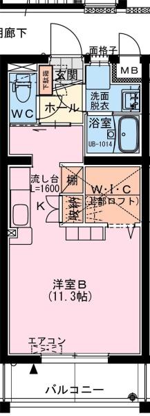 ラファエラの間取り