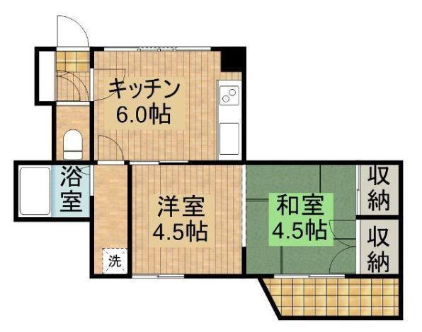 21コスモス恒久の間取り