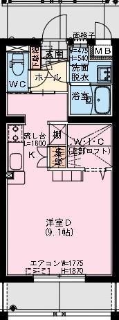 あかねヒルズ南宮崎の間取り