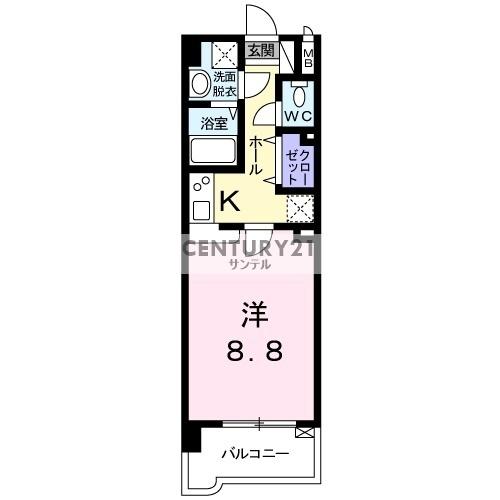 サントールの間取り