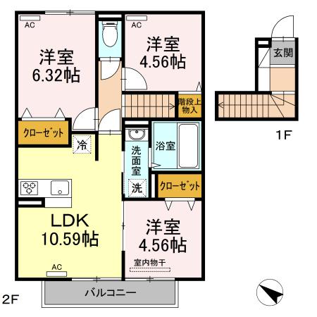 プランドール.I5A棟の間取り