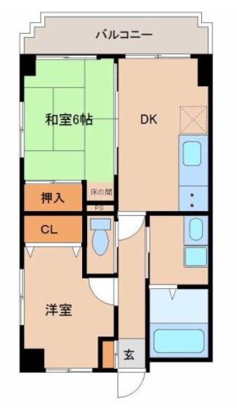 原町グランドハイツの間取り