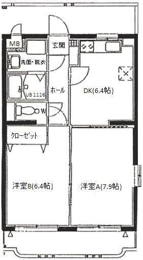 アンシャンテNの間取り