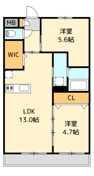 GROWTHNISHIKIの間取り