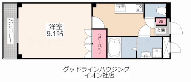 プランドール　ソフィアの間取り