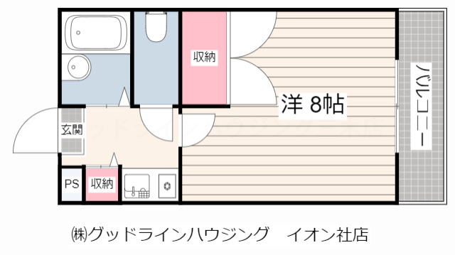 兵庫県加東市北野（アパート）の賃貸物件の間取り