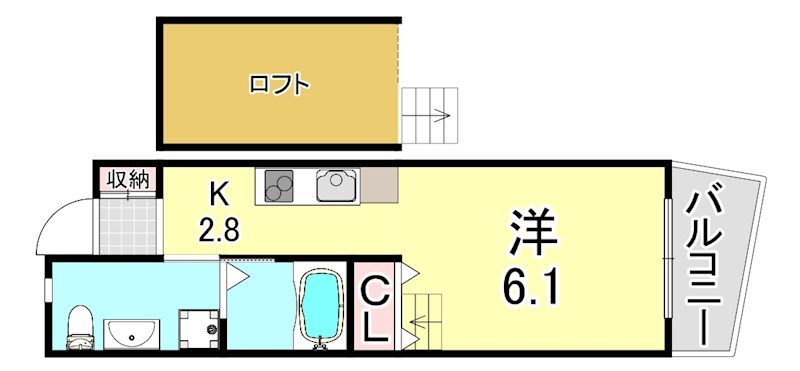 Ｇｉｕｌｉａ須磨浦ＩＩＩの間取り