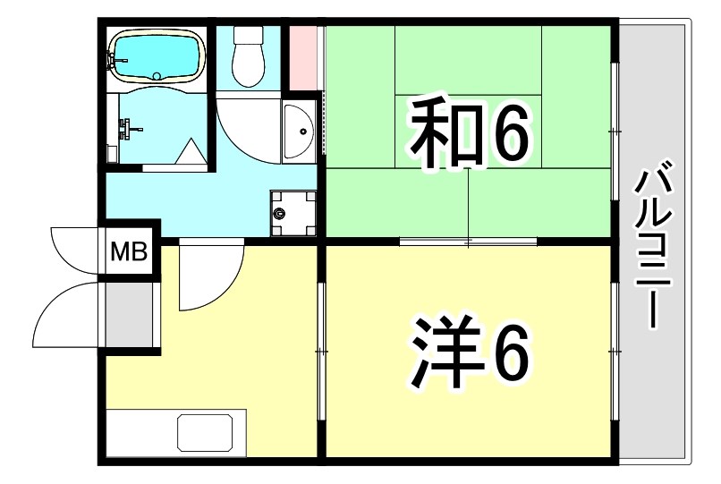 ロイヤルコート山本通の間取り