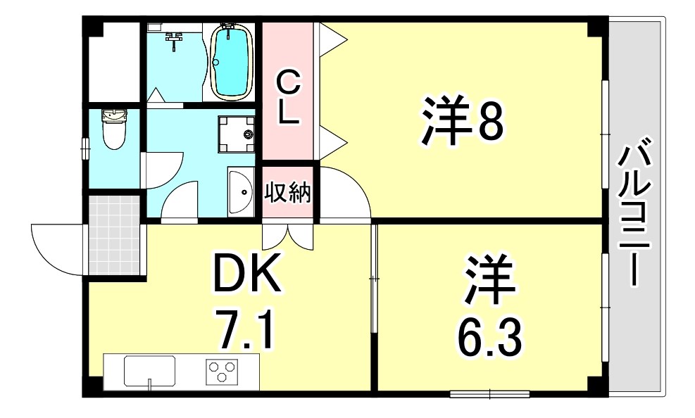 ライクビルの間取り