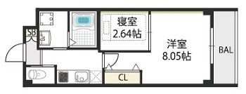 Ｖールネサンス大塚町の間取り