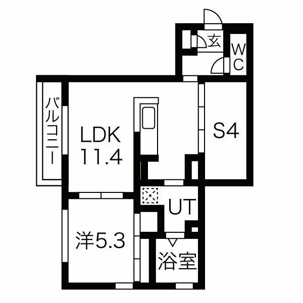 AutumnHighRiseの間取り