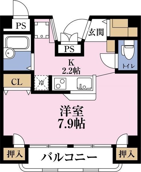 チェリーヒル塚本の間取り