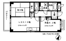 ヒルスカイ六甲の間取り