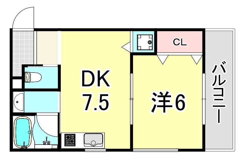 ガーデンプレス南武庫之荘の間取り