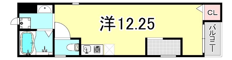 クレストコート神田北の間取り